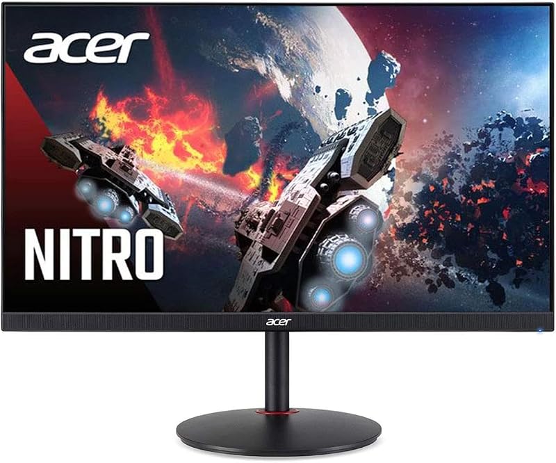 Nitro XV272U Vbmiiprx Monitor para juegos WQHD 2560 x 1440 de marco cero de 27" | AMD FreeSync Premium Agile-Splendor IPS Overclock a 170 Hz hasta 0,5 ms 95 % DCI-P3 1 Display Port y 2 HDMI 2.0