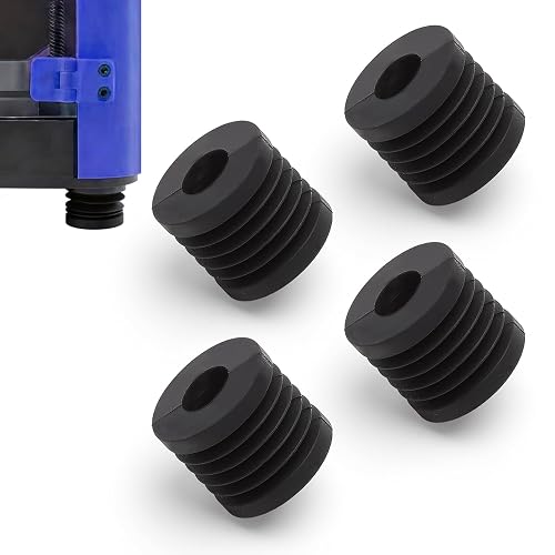 4 piedini in gomma ammortizzanti per stampanti 3D – Pad