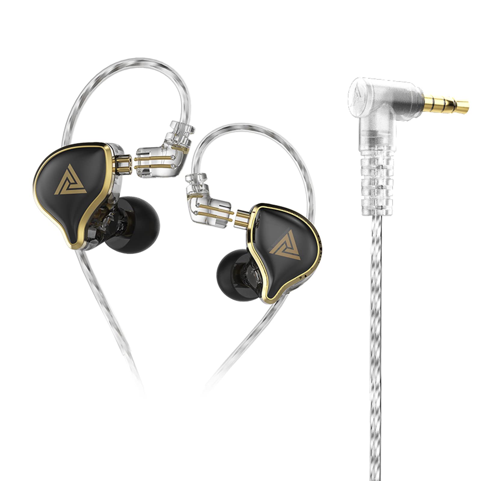 イヤホン iPhone8  headphone  box  judenki  gold ZXD Drive Earphone HiFi Bass Earbud Sport Noise Cancelling Headset