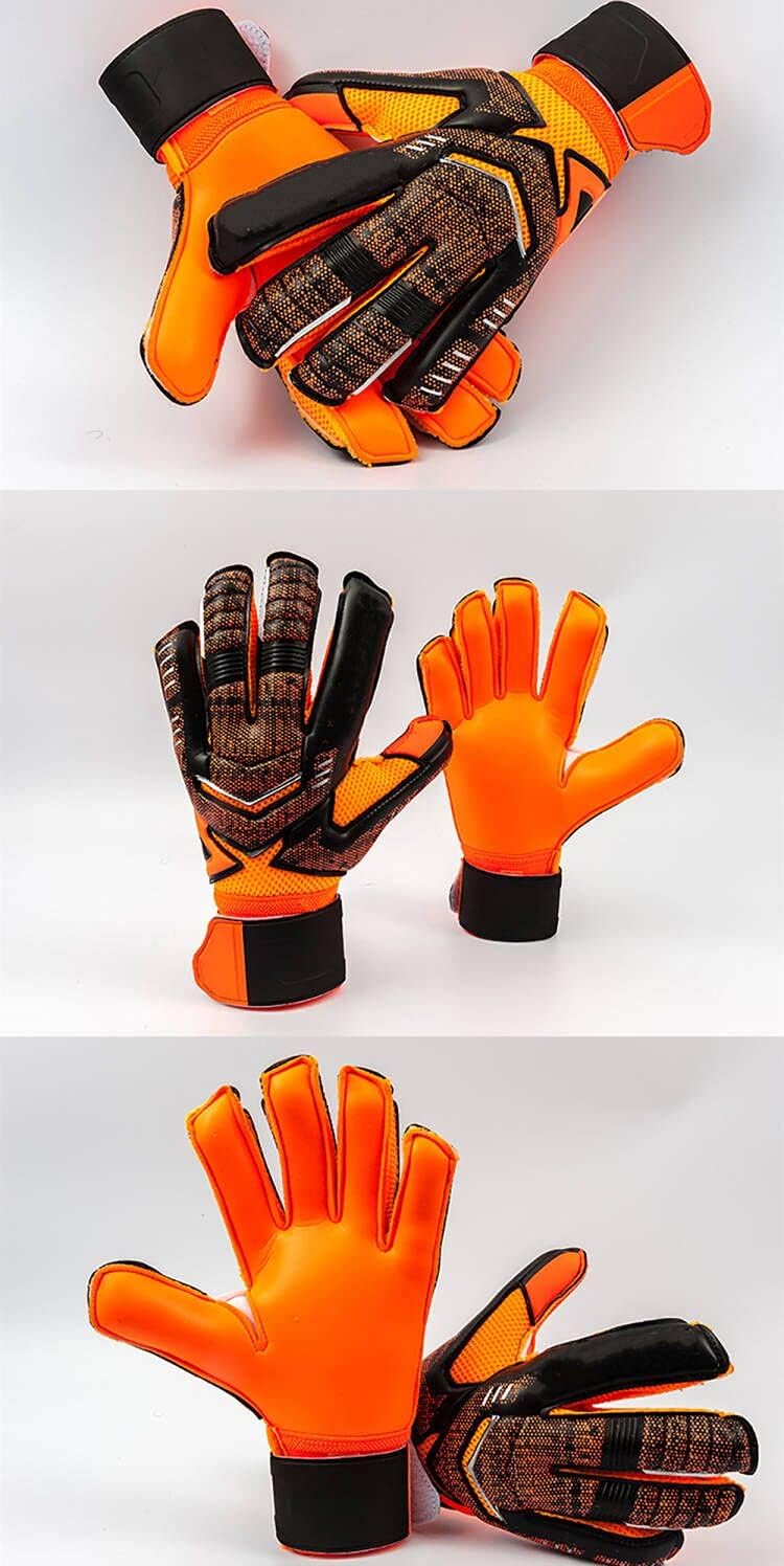 Soccer Goalkeeper Gloves for Adults and Youth Football Goalier Gloves Finger Protection Device