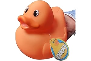 Collectible Orange Rubber Duck (5.5")