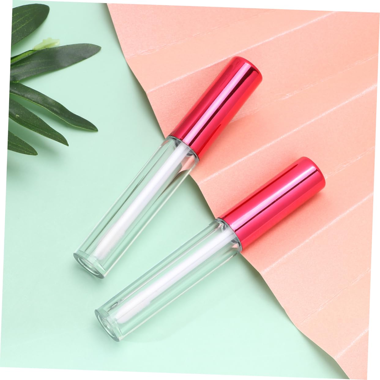 MAGICLULU 30 Pz di sottoimballaggio lucidalabbra rimpolpante trasparente flaconi di per le lip gloss lucidalabbra trasparente labiale multicolore Pacchetto di prova