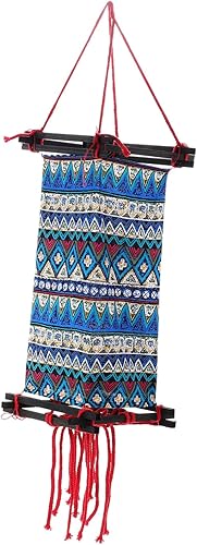 Estilo étnico Lámpara decorativa Lámpara étnica Sombras Lámpara de techo Sombras Tela Linterna Festival de Primavera Linterna Rústica Lámpara