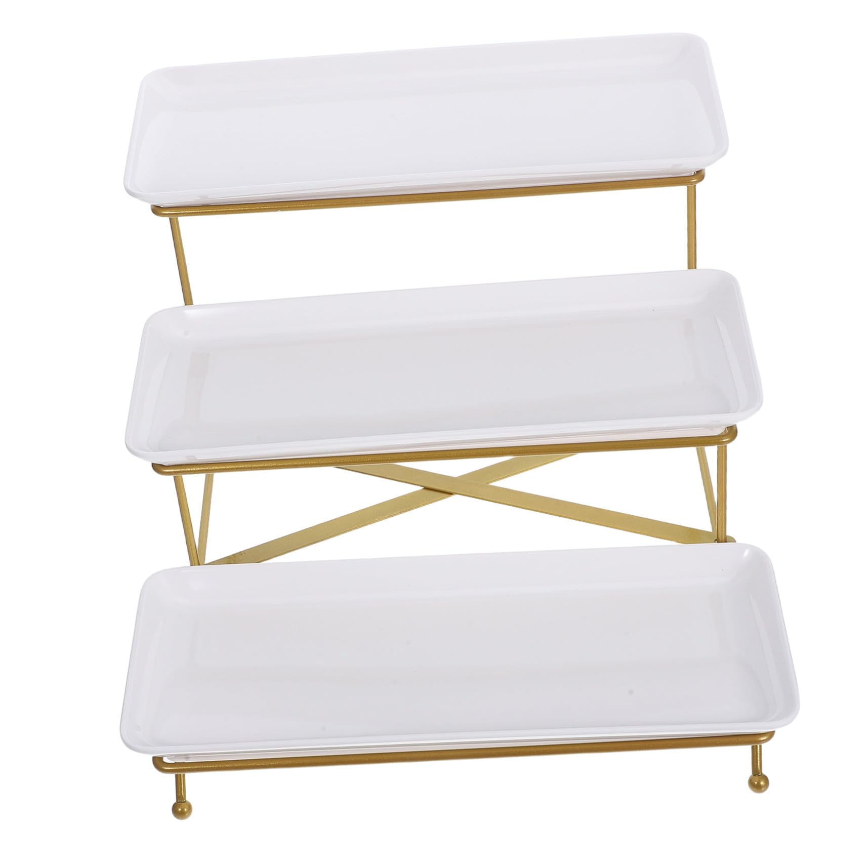 Dessert Stand, European Dessert Stand - 3-Tier Cake Tower for Buffet Display Food Risers for Events gant