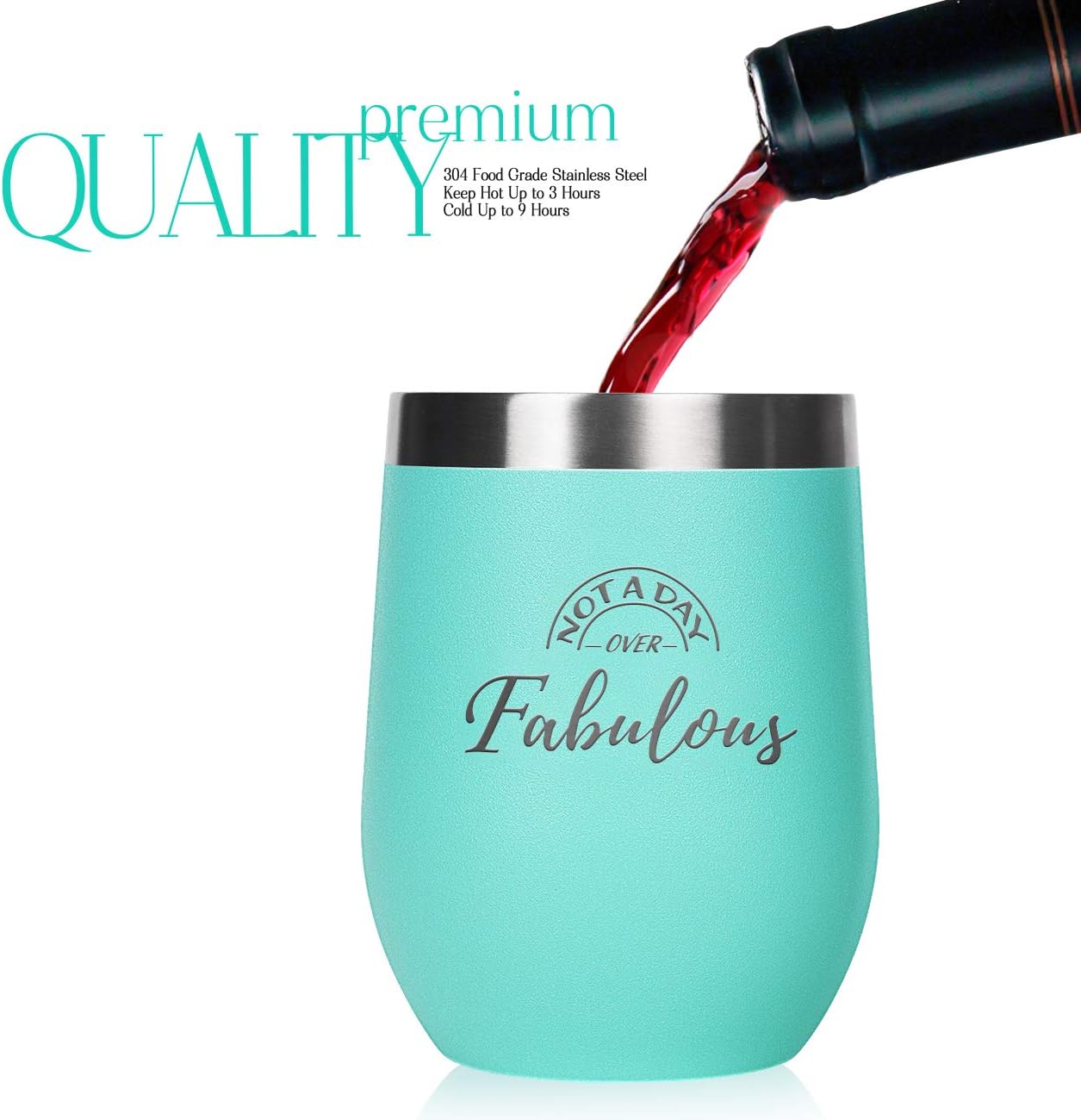 Exсluѕіvе Dіѕсоunt 90% Prісе Devico Wine Gifts for Women, Not a Day Over Fabulous Wine Tumbler, Funny Birthday Gifts For Women, Mom, Friends Female, Sister and Wine Lover. Tор Brаndѕ Devico Wine Gifts for Women, Not a Day Over Fabulous Wine Tumbler, Funny Birthday Gifts For Women, Mom, Friends Female, Sister and Wine Lover.