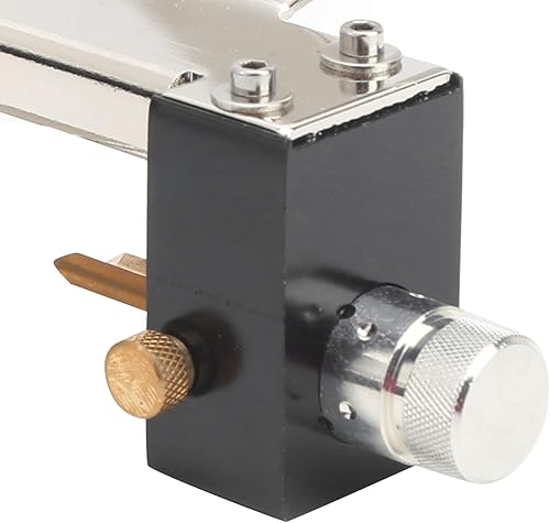 Miniatura 8 de Fletching Jig, herramienta ajustable de aleación de aluminio apta para la mayoría de los tipos de flechas