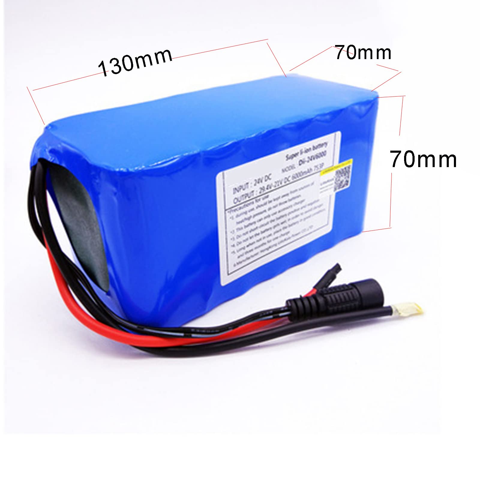 Amazon | 電動自転車のバッテリー 24Vリチウム電池パック 24V