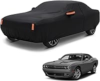 Vista 11 de NEVERLAND Funda para Coche Sedán Impermeable Resistente Protección Todo Clima Nieve Anti-UV Resistente al Viento Exterior Funda Completa para Coche