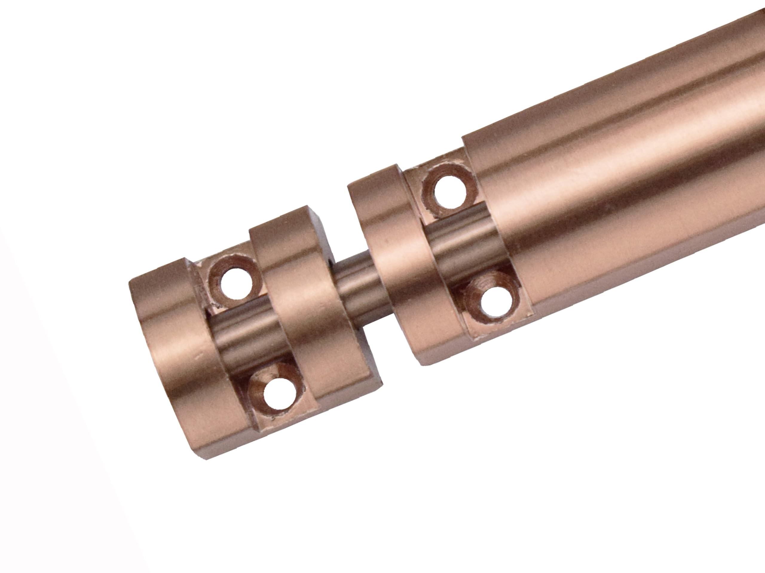 RAB Tower Bolt Aluminum Body with Stainless Steel Rod Slide Bolt/Lock for Door (Code:- Xylo Rose Gold, Size-18",1 PCS) — Amazon image 2