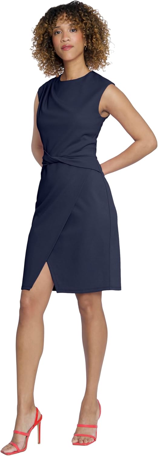 Maggy London Sleeveless Sheath Cocktail, Short Going, Work Dresses for Women - Image 3