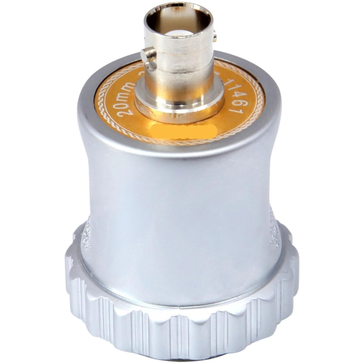 NDT UT Accessories Ultrasonic Transducer Element Dia 20mm Single Crystal Porbe with Frequency 1MHz/2MHz/4MHz/2.5MHz/5MHz(2.5P20N-T BNC)