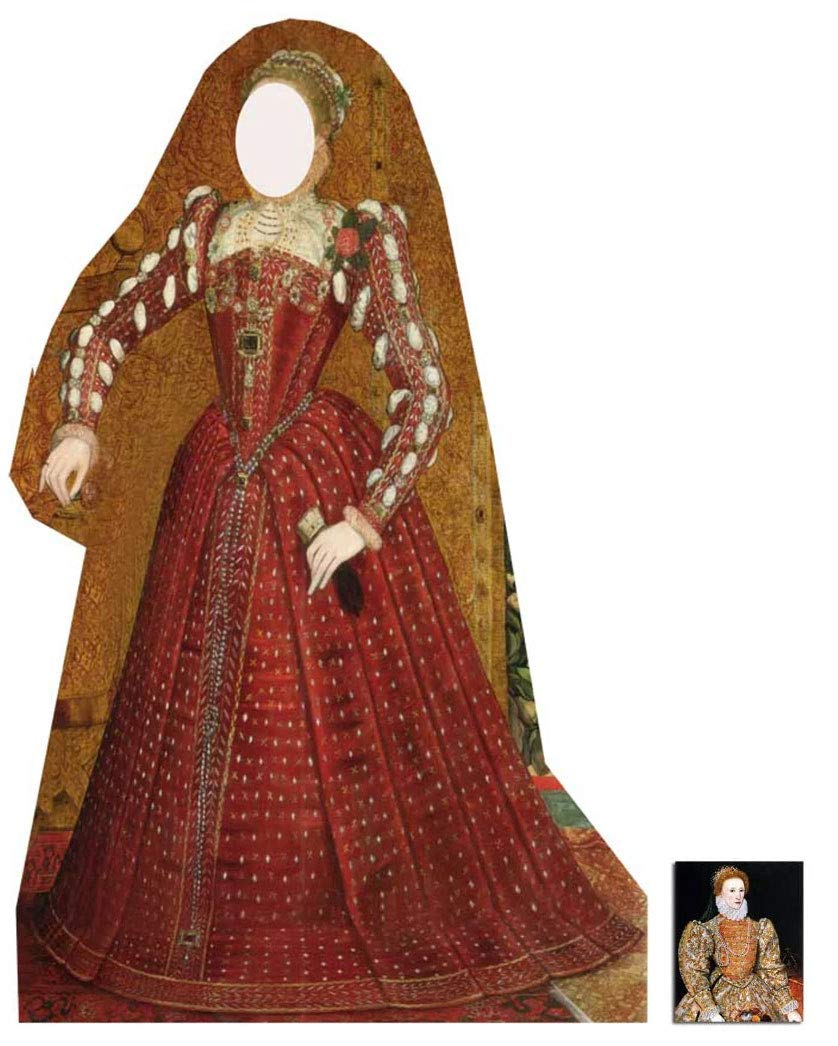Tudor Woman Stand in - Classroom Lifesize Cardboard Cutout / Standee / Standup - Includes 8x10 (20x25cm) Star Photo