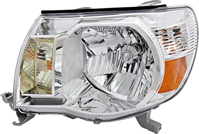 For Toyota Tacoma Headlights Lamps Set 2005 2006 2007 2008 2009 2010 2011 Halogen Driver and Passenger Side