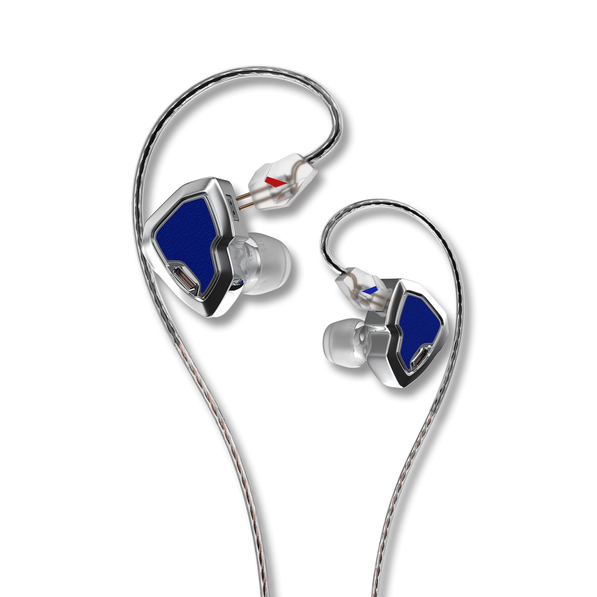 hidizs ms2 pro in-ear monitors with dual drivers and pneumatic filters
