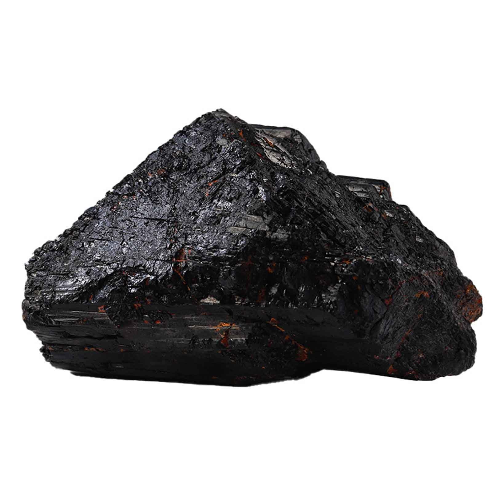 GPDNBIEU Natural quartz, Large Natural Raw Black Tourmaline Crystal 1PCS for Tumbling, Cabbing, Fountain Rocks, Decoration, Polishing
