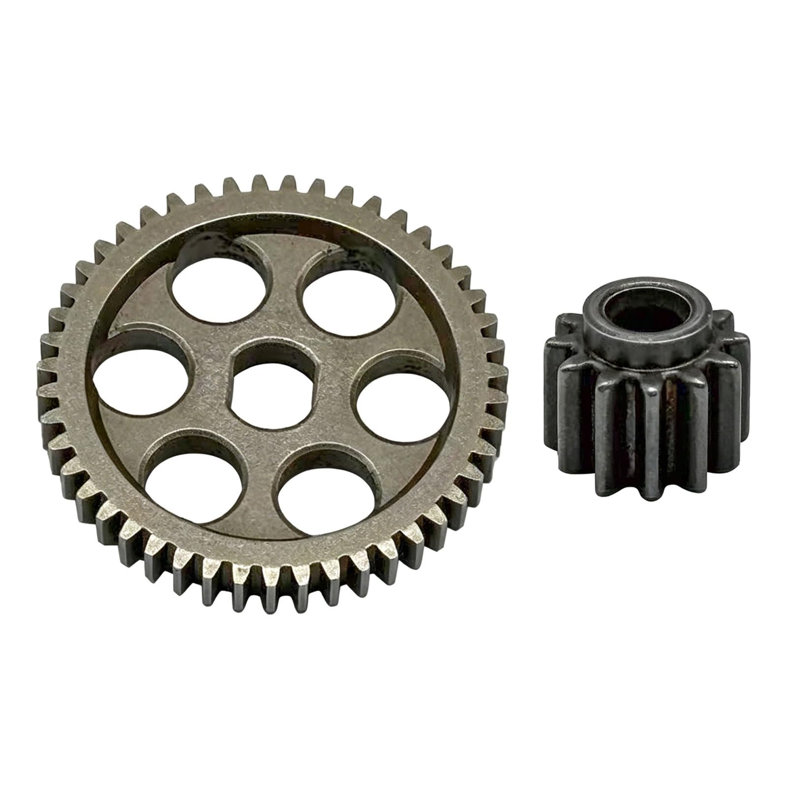 Jsghgdf Multicolor Aluminum Cast Iron Grass Gears 47Tooth And 12Tooth Replacement Parts For 8/10 / 12Inch Lithium Trimmer Lie Grass Gear