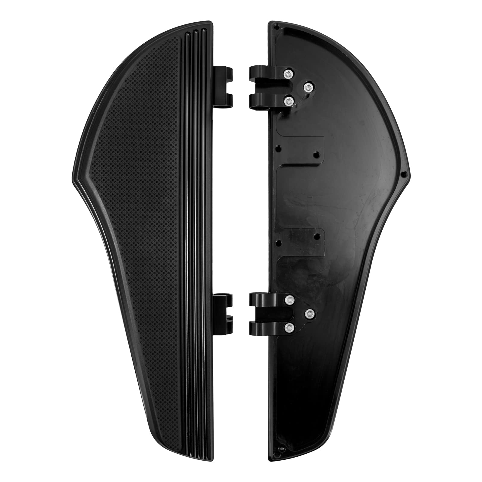 Pedali per Harley Touring Road King Road Glide Electra Street Softail - Nero