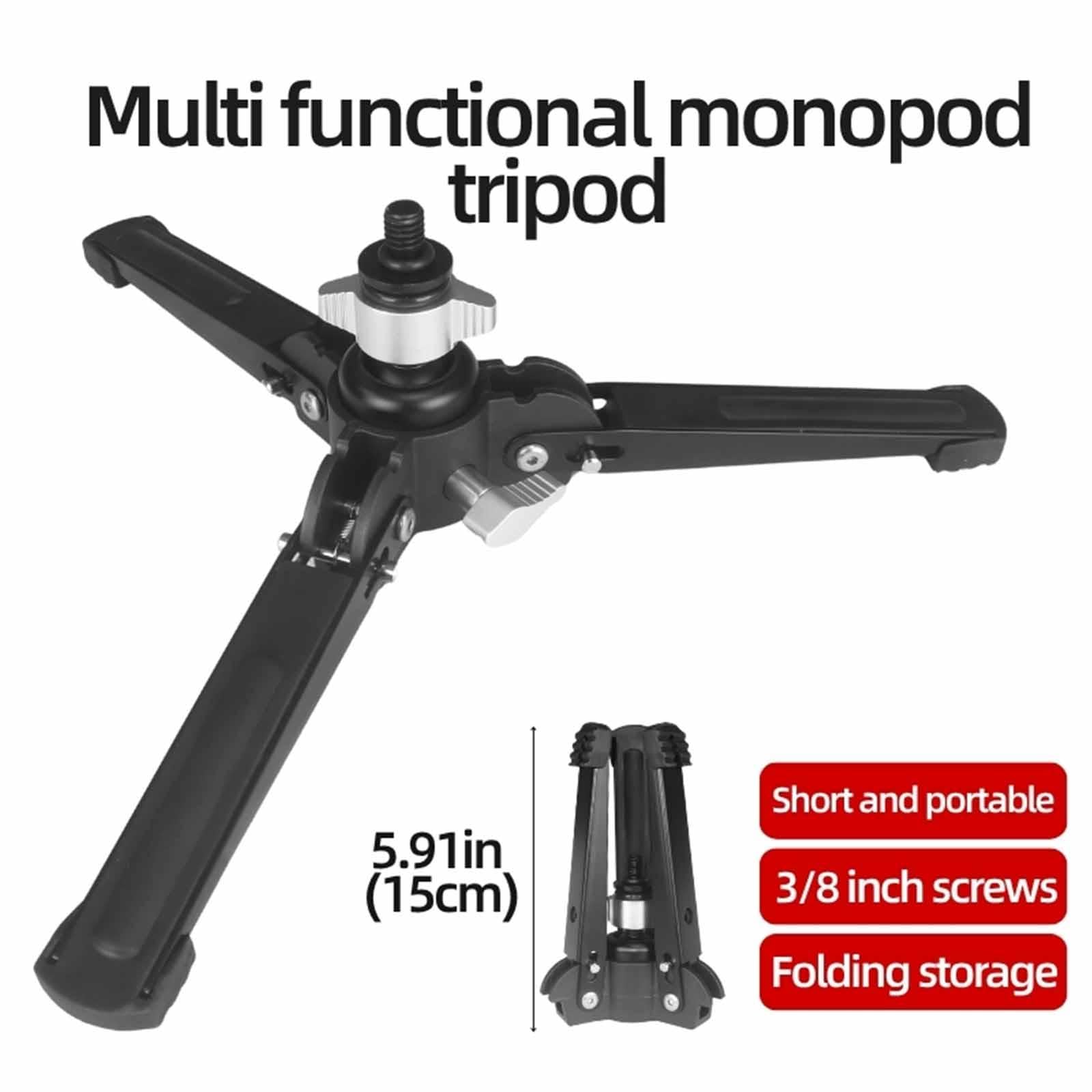 Base para Trípode de Monopies, Base de Soporte para Monopies Profesional Y Práctica de Calidad.