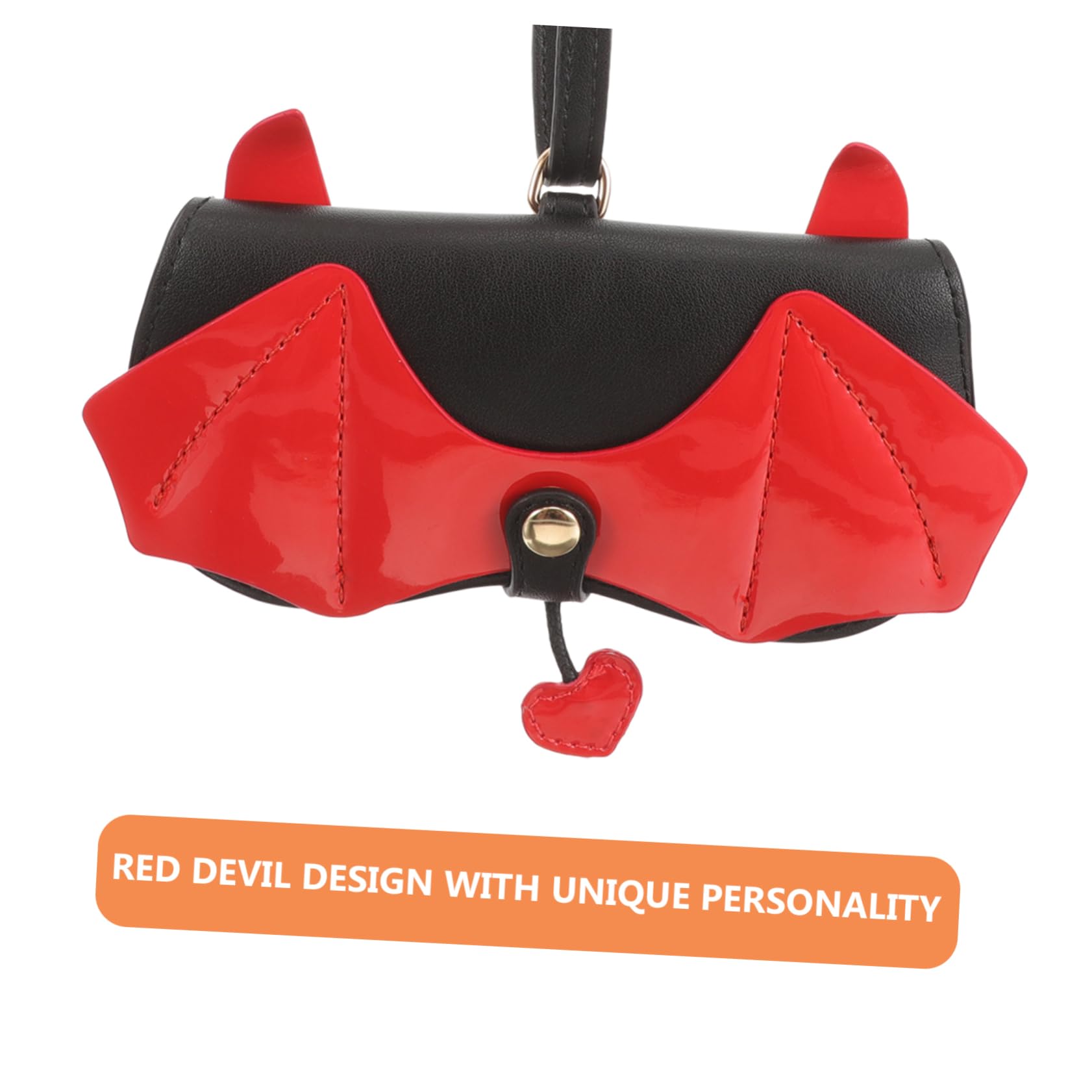 GALPADA custodia morbida per occhiali scatole per bicchieri Portaocchiali portatile Titolare fornitura occhiali cavo comoda custodia per occhiali custodia per occhiali da sole pelle rosso