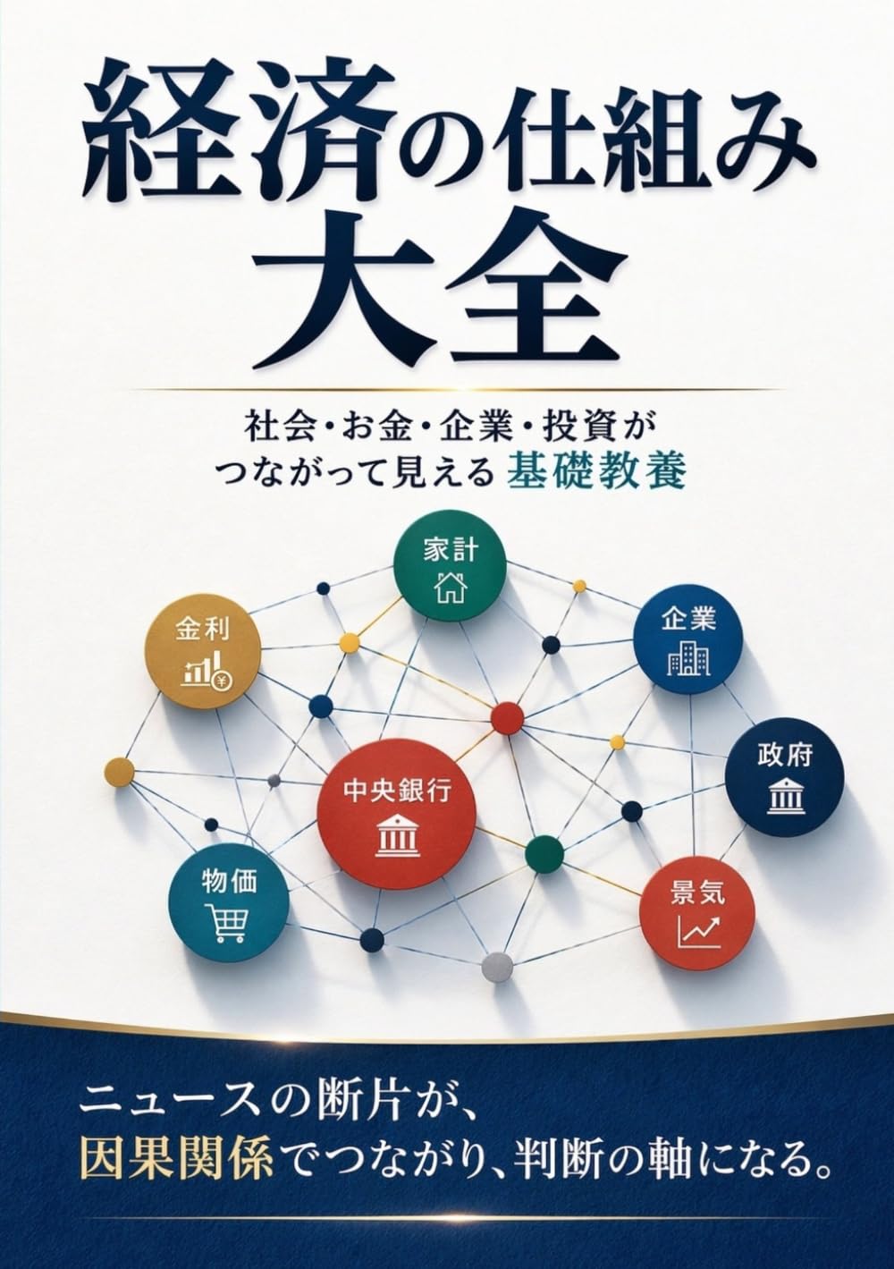 経済の仕組み大全: 社会・お金・企業・投資がつながって見える基礎教養