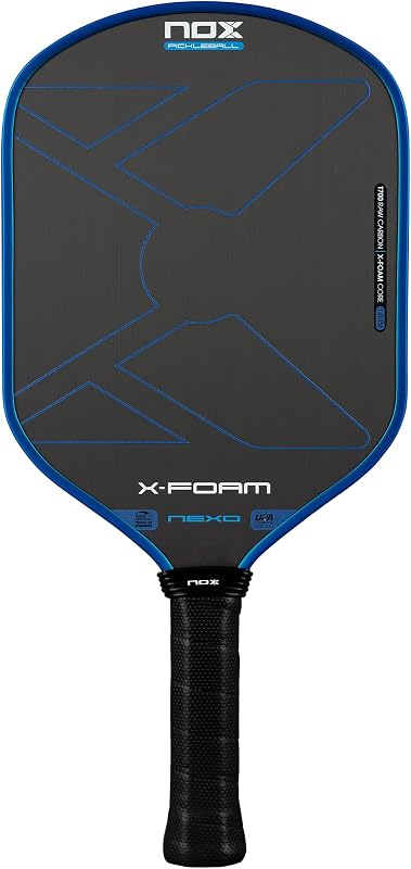 NOX Pala Pickleball X-Foam Nexo 14mm 2026 | Paleta de bolas de pepinillo con forma híbrida | Raqueta de Pickleball para todos los niveles aprobada por USAP y UPA