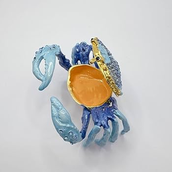 置物 大型　琥珀 カニ　飾り　不思議　可愛い吉祥物　インテリア　置物 Amazon.co.jp: カニ フィギュア 蟹動物置物オシャレ オブジェ