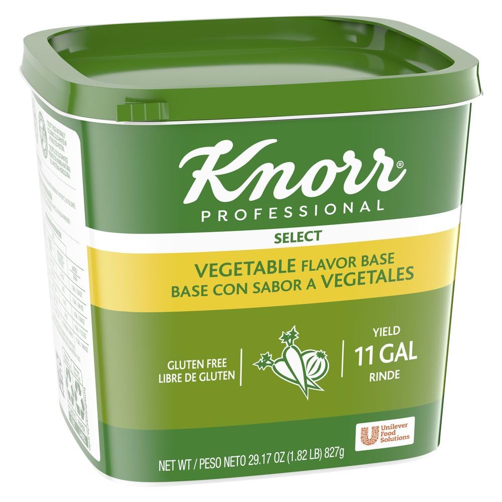 Select Vegetable Base by Knorr – 9.5 x 16 x 5.5 inches, Pack of 6