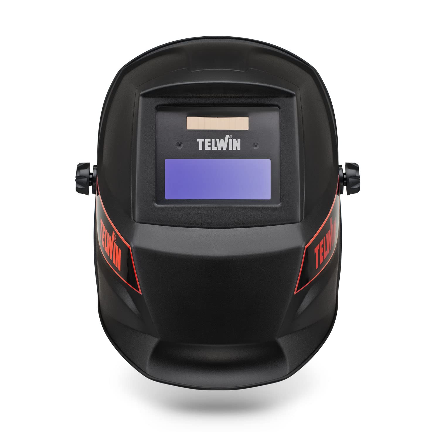 Telwin 815863 Force 165 Inverterschweissgerät für das Elektrodenschweißen Komplett mit Automatischem Schweißhelm und Schweißzubehör, 230 V, 4,23 kg, Rot, Force 165 mit Schweißhelm und Zubehör