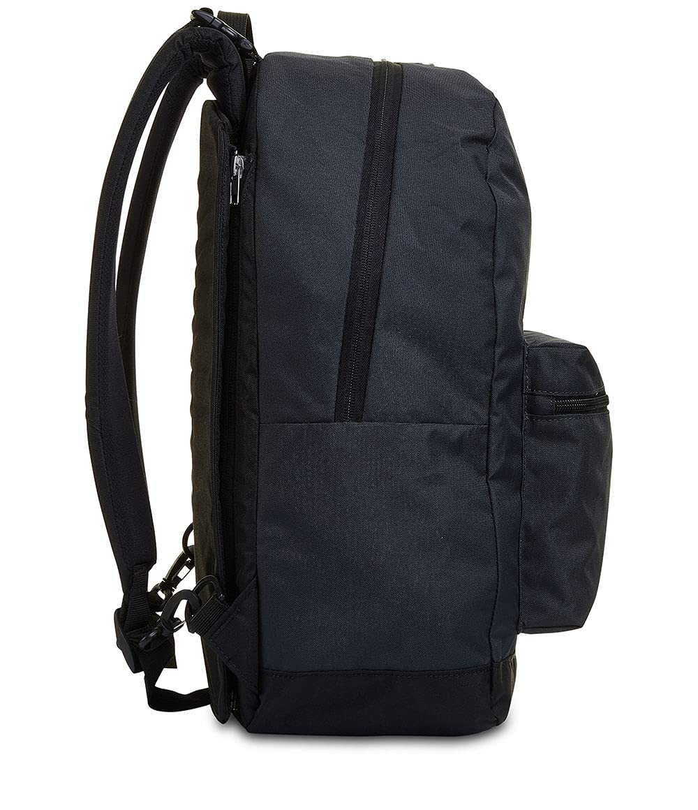 Seven Wende-Rucksack, aus nachhaltigem Stoff, Geräumige Schultasche für Teenager, Mädchen & Jungen, 2 Muster, für Schule, Sport&Freizeit, Doubleface; mit Kopfhörern, dunkelgrau, SMOKED CAMO