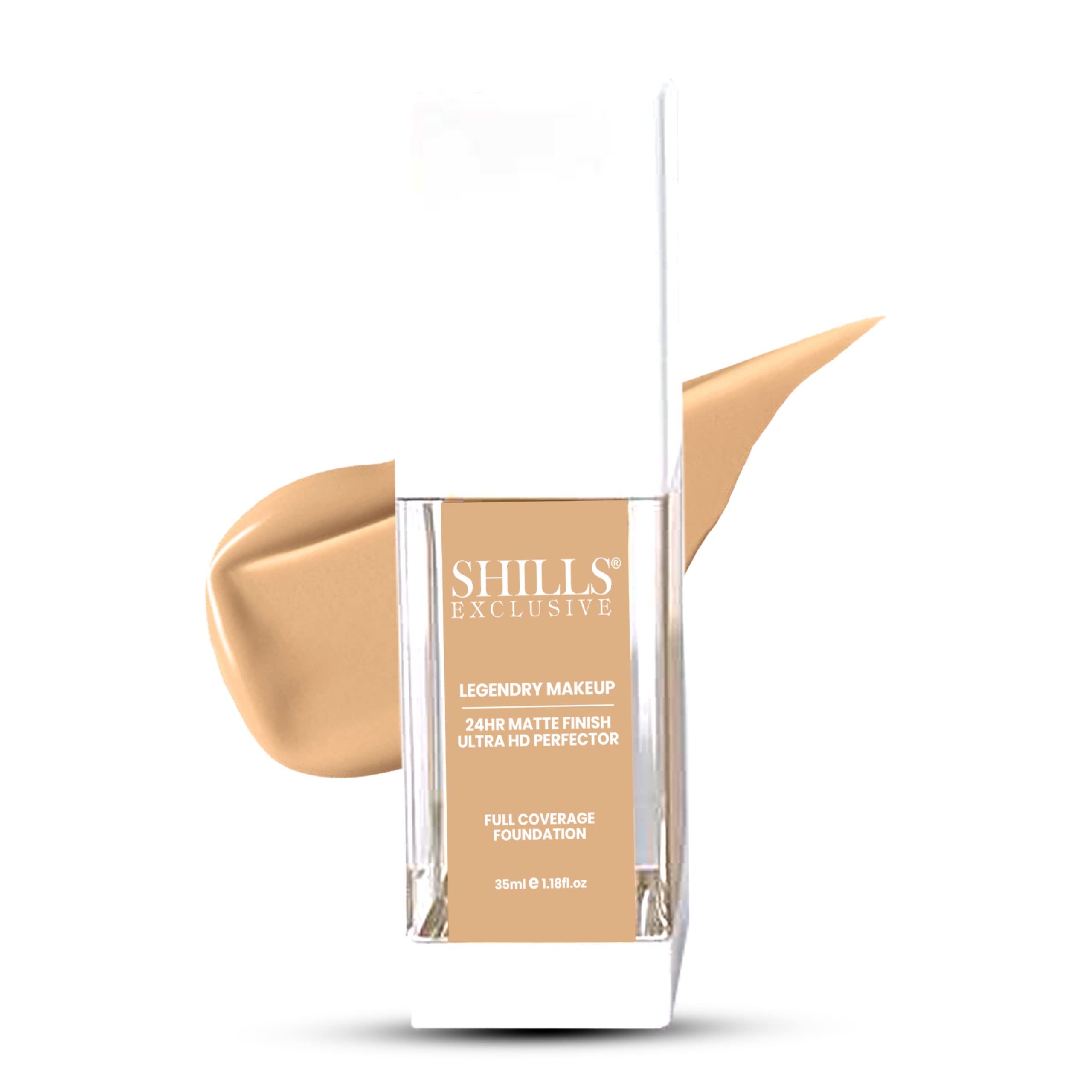 Shills exclusive full coverage Matte finish professional makeup Cream Foundation (BARCELONA) 35ml
