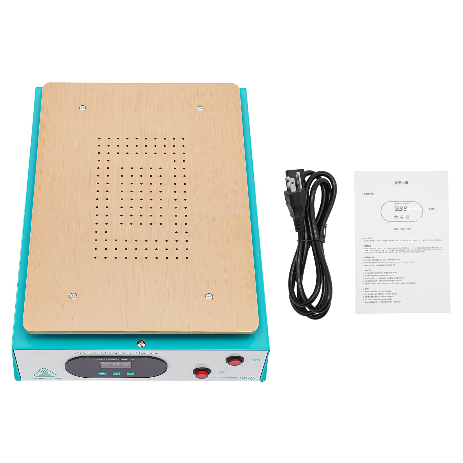 GEYOPMID Screen Separator, 600W LED Screen Separator Machine PTC Heating Element Screen Separator Machine for All Brands of Mobile Phones with A Screen Size of Fewer Than 14 Inches