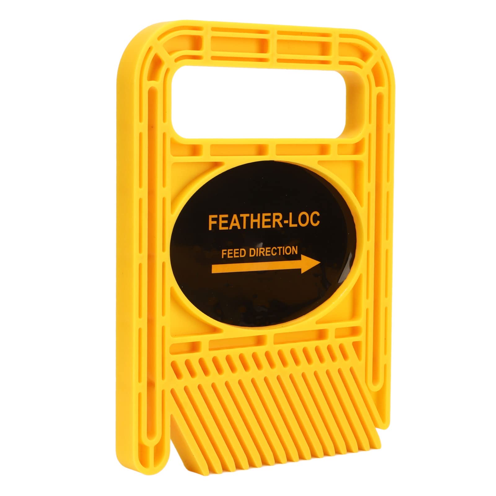 AMONIDA Dispositivo di Sicurezza per da Tavolo Esteso Regolabile Featherboard per Strumento per Recinzioni per la Lavorazione del Legno (YELLOW)
