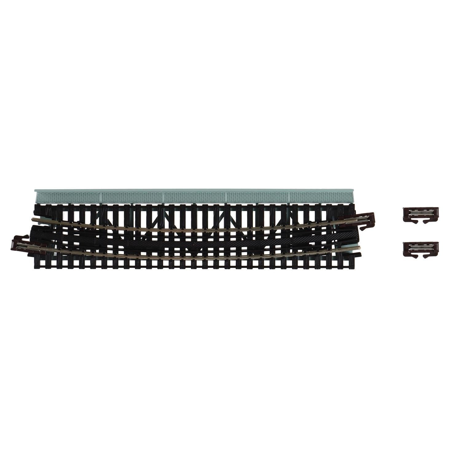 Amazon | KATO Nゲージ 単線デッキガーダー曲線鉄橋R448-15° 灰 20-467