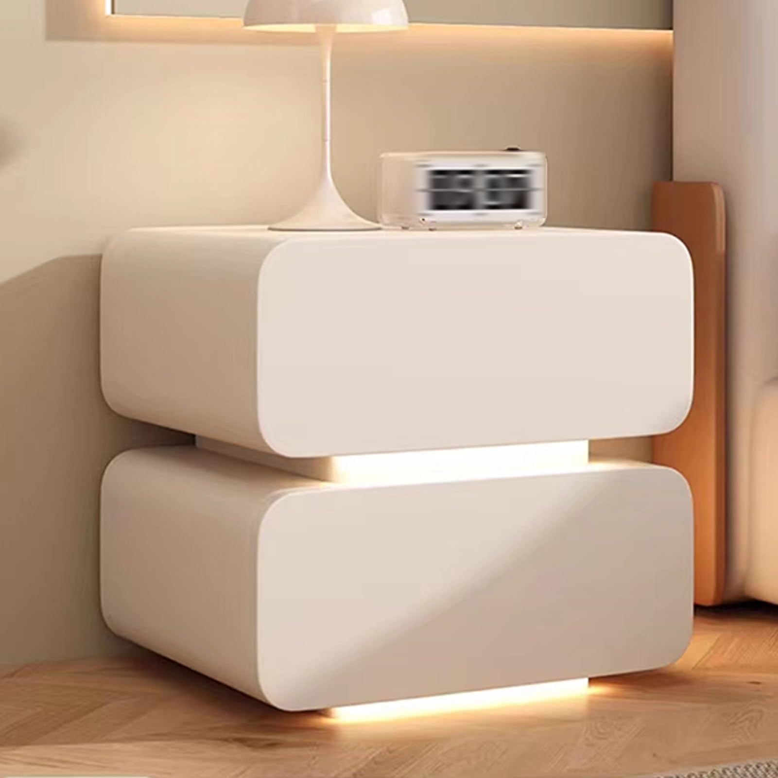 Table de chevet intelligente pour illuminer votre chambre avec douceur