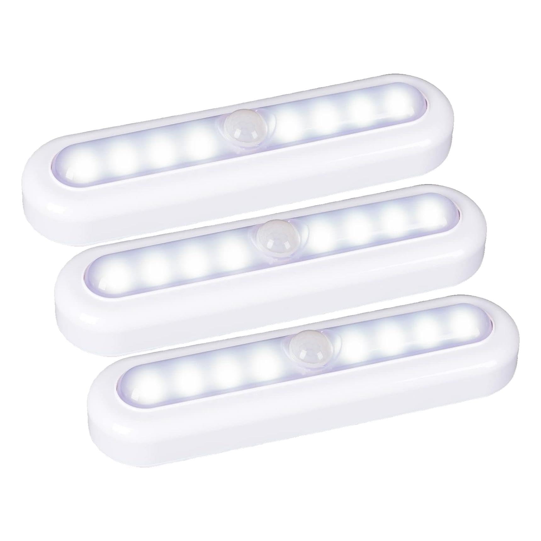 STAR-SPANGLED 9 Pack 7” Motion Sensor Lights Indoor Battery Operated, Stick on LED Light for Closet, Stairs, Under Cabinet, Cool White