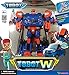 Tobot Youngtoys Car Transforming Collectible Car to Robot Animation Character (Tobot W)