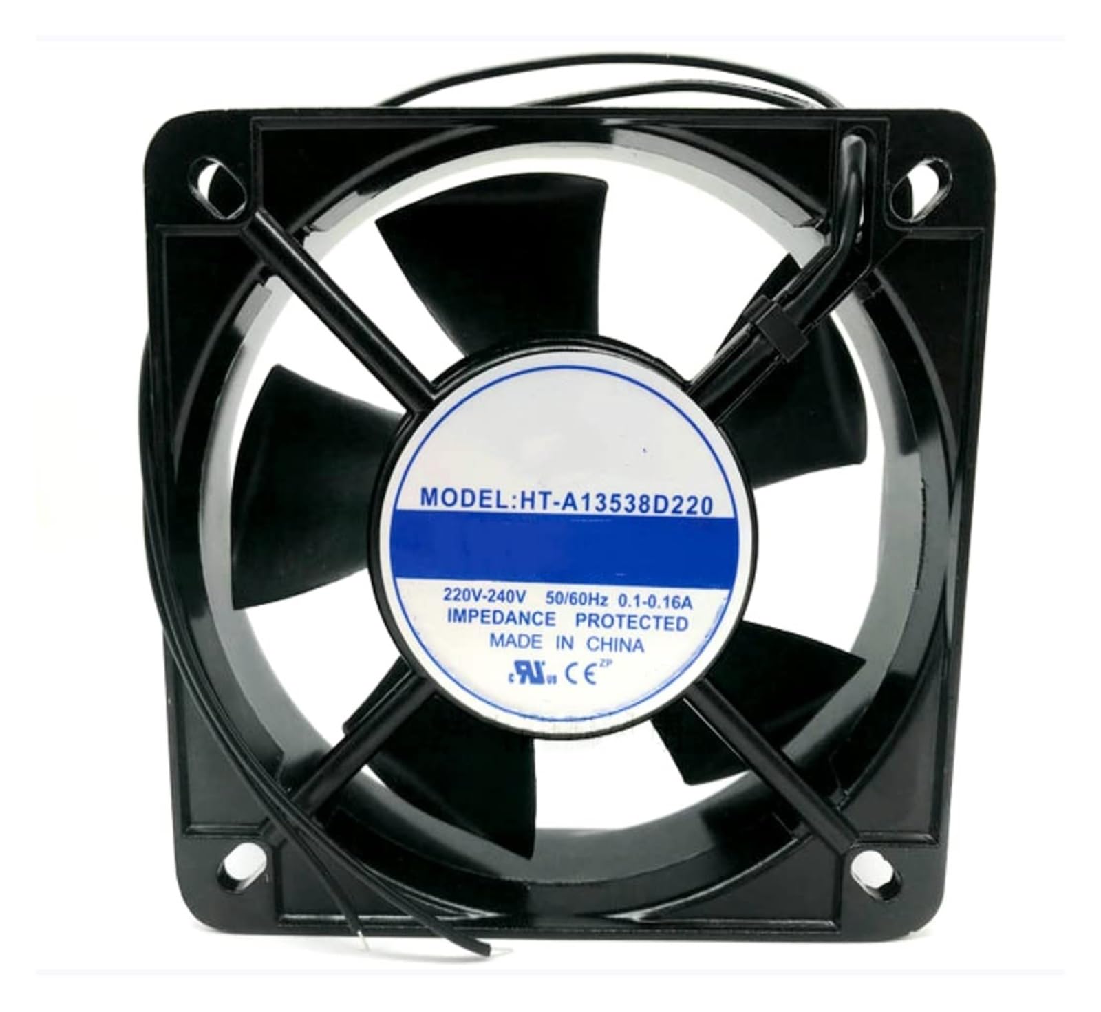 WEUSANXPL HT-A13538D220 AC 220V 240V 0.1-0.16A 2-Wire Server Cooling Fan