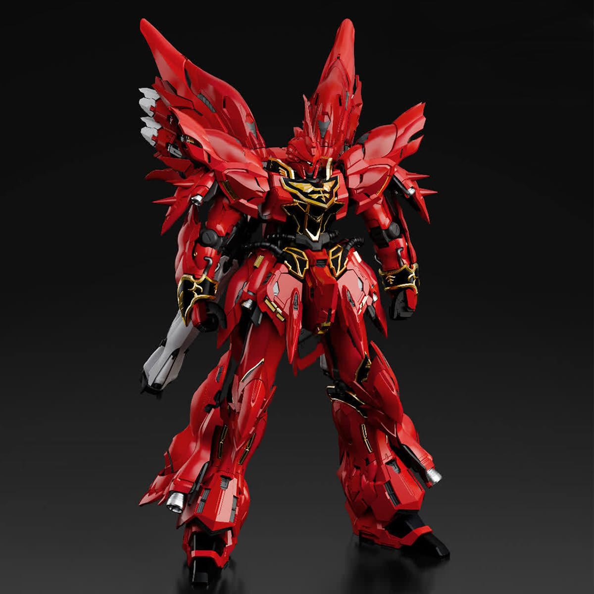 HiPlay Comet Tech 1/100 Crimson Triple Speed Sinanju MSN-06S Assembly Model Kits