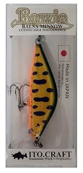 田中　ITO.CRAFT BOWIE 42S バルサミノー ６個 イトウクラフト バルサミノー ボウイ 42S ITO.CRAFT BOWIE