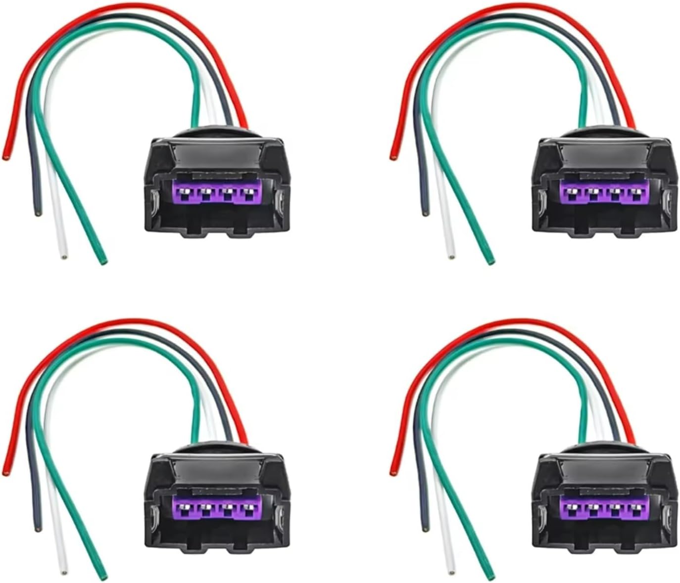 Coil Plug Ignition Compatible With Citroen For Xantia For Berlingo For Xsara C2 C3 C5 C8 For ZX 0221503025 Ignition Coil Plug Connector Replacement(2 pcs)