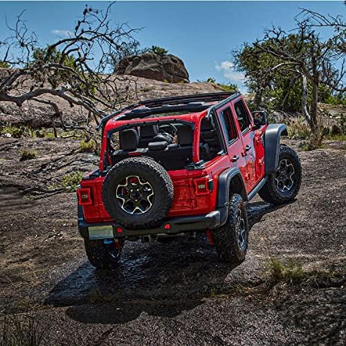 Miniatura 6 de IFOKA Kit receptor de enganche de remolque de remolque de 2 pulgadas compatible con Jeep Wrangler (18-22 JL (no apto para JK))