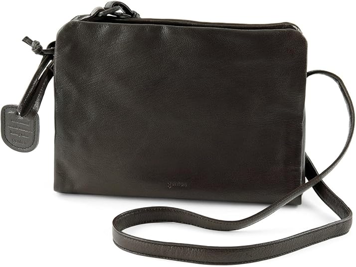 Amazon | [ゲンテン] ショルダーバッグ 本革 レディース キャメル GE