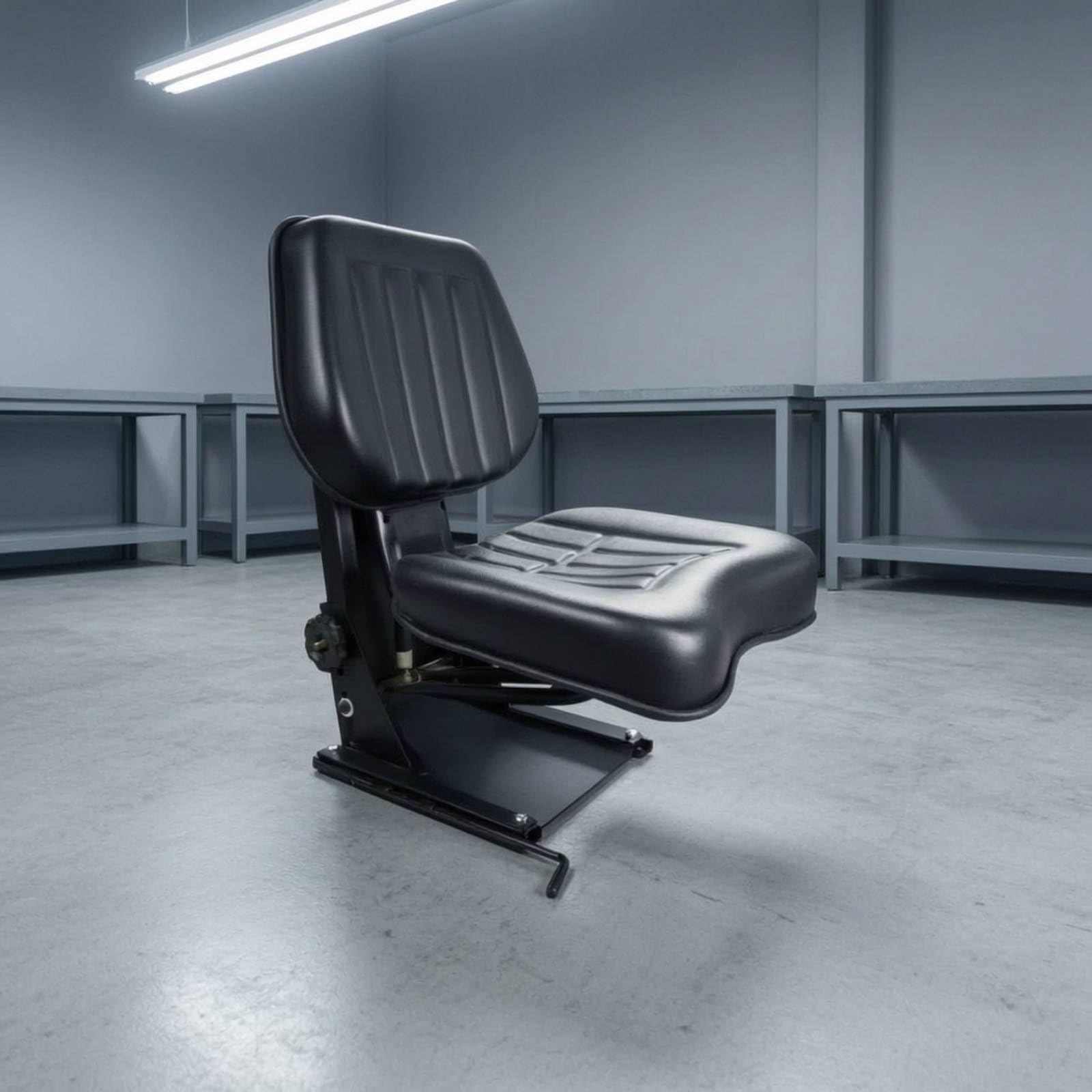 Asiento Suspensión con Respaldo Regulable Asiento con Suspensión Ajustable para Agricultores