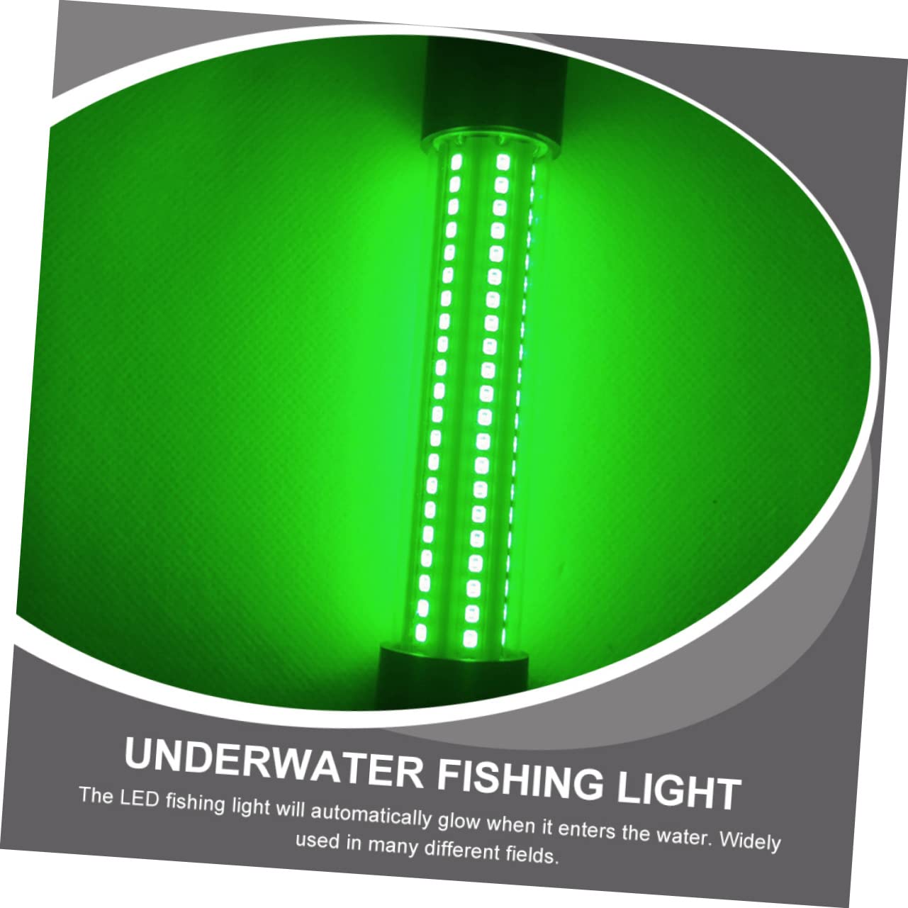 Lumière De Pêche Sous-marine Vert Détecteur De Poisson De Nuit Ip68 Lumiere De Bateau Sous Marine Besoin De Controle En Led