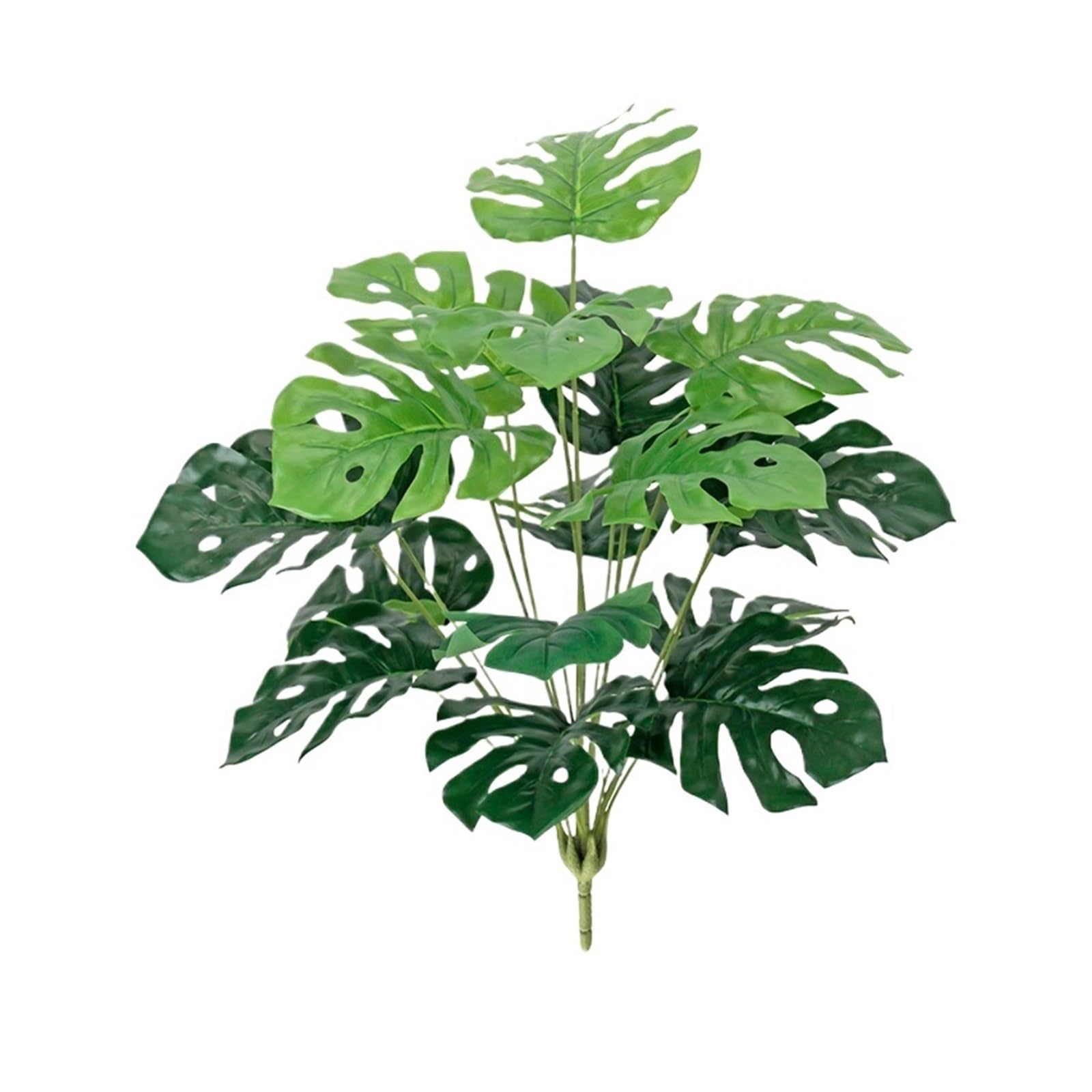 Künstliche Tannenzweige 70-150 cm Künstlicher Monstera-Baum, Gefälschte Palmenpflanzen, Plastikschildkrötenblätter, Tropische Landschaftspflanzen for Hausgarten-Shop-Dekor(150cm)