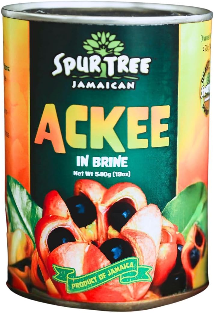 Spur Tree Jamaican Ackee in a Can – Ackee in the Can for a Delicate Tropical Sensation – Have A Unique Breakfast with Our Can Ackee – Ackee Jamaican