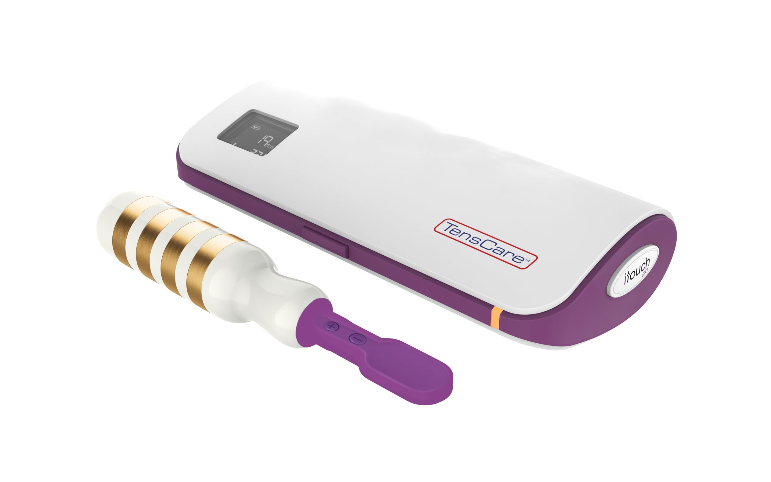 TensCare iTouch Go Gold Wireless Pelvic Floor Exerciser, Nickel-Free Kegel Trainer for Women. Clinically Proven EMS Device for Bladder Control, Incontinence Treatment & Postnatal Recovery
