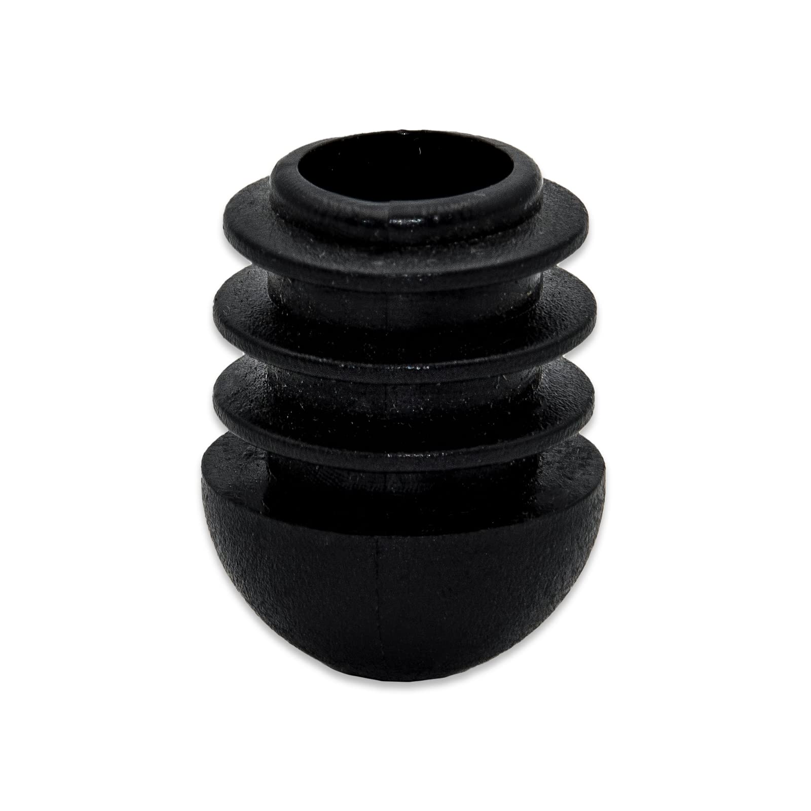 Lot De 4 Embouts Ronds Pour Pieds De Chaise - 22 Mm, PVC Noir, Protection Sol Et Enveloppant