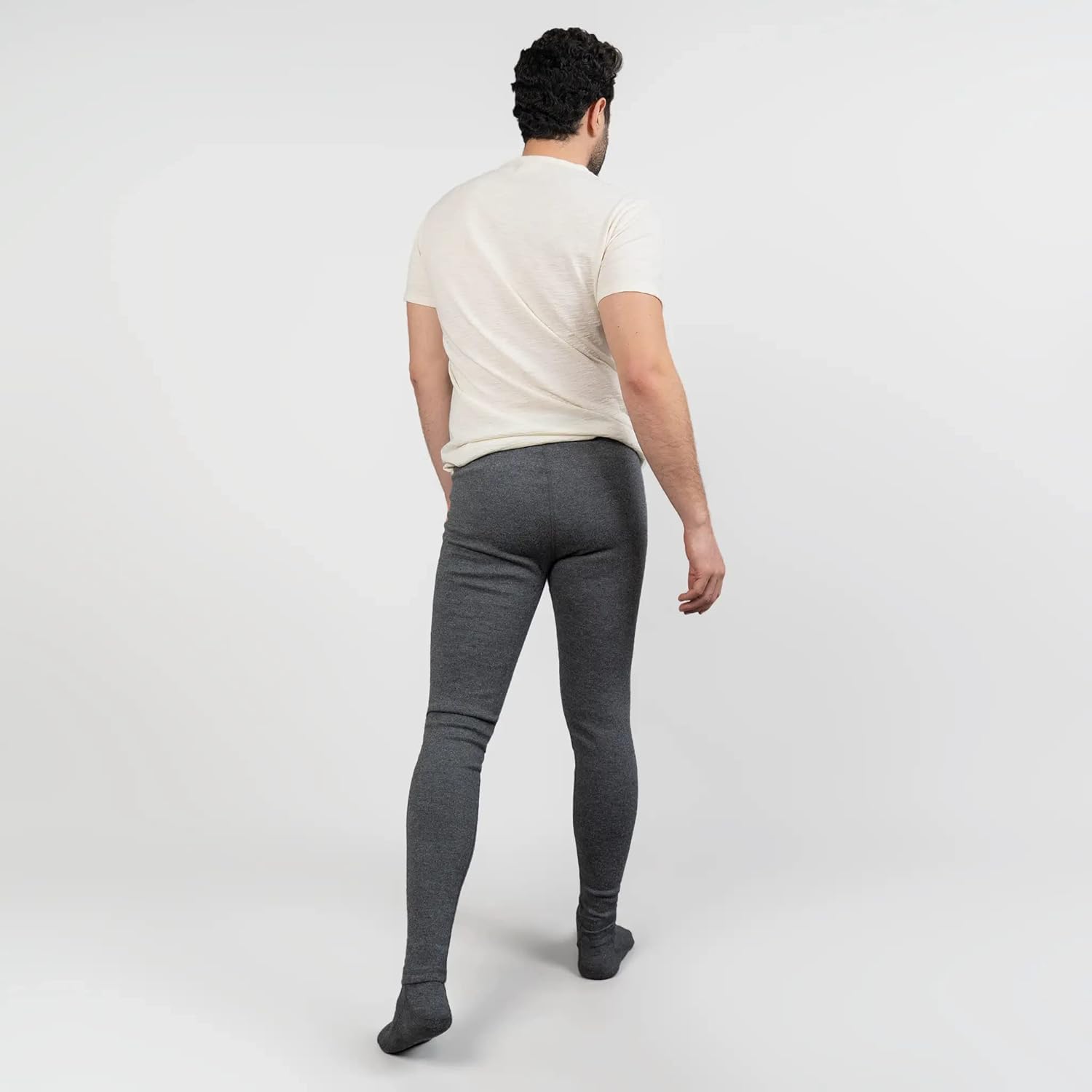 Men's Alpaca Wool Leggings: 420 Midweight - Image 6