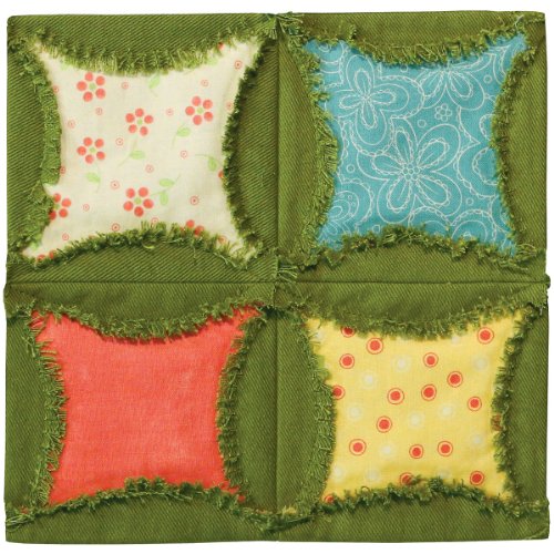 AccuQuilt GO! Fabric Cutting Dies, 6.5-Inch, Rag Circle by Heather Banks AccuQuilt GO! Fabric Cutting Dies, 6.5-Inch, Rag Circle by Heather Banks
